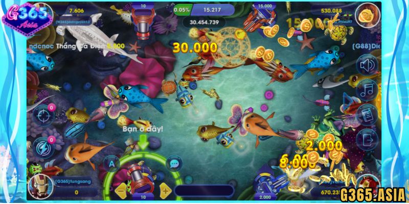 Hướng dẫn cách chơi game Bắn cá G365 – Tiến rồi lùi, rồi tiếp tục tiến lên