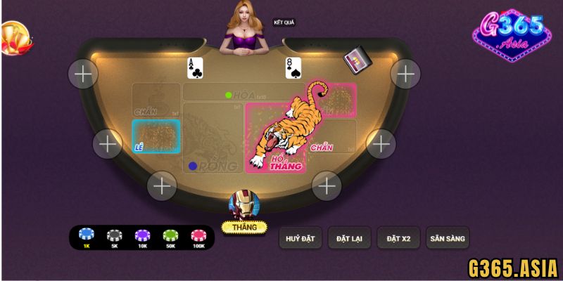 Bật mí một số tuyệt chiêu khi chơi game Rồng Hổ G365