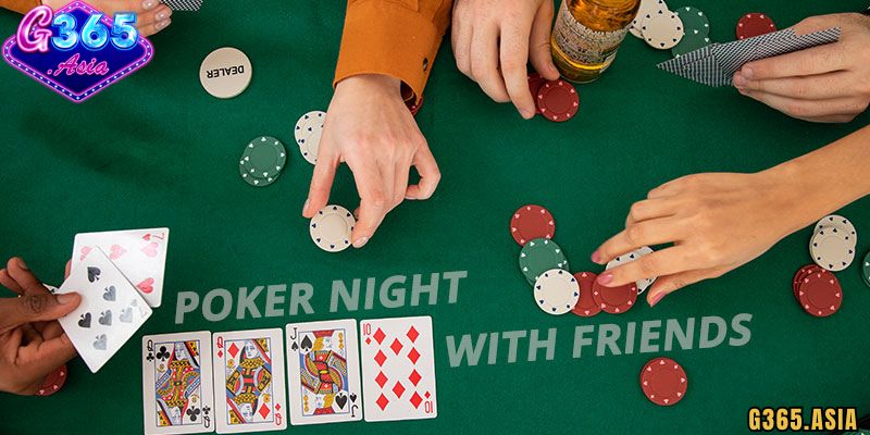 Luật chơi một ván Poker G365 từ A-Z